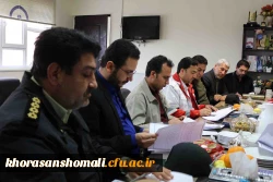 برگزاری نشست مانور امداد و نجات در مدیریت امور پردیس های دانشگاه فرهنگیان خراسان شمالی 4