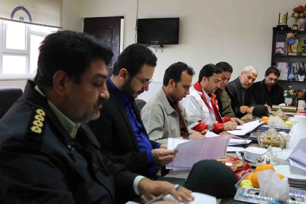 برگزاری نشست مانور امداد و نجات در مدیریت امور پردیس های دانشگاه فرهنگیان خراسان شمالی 4