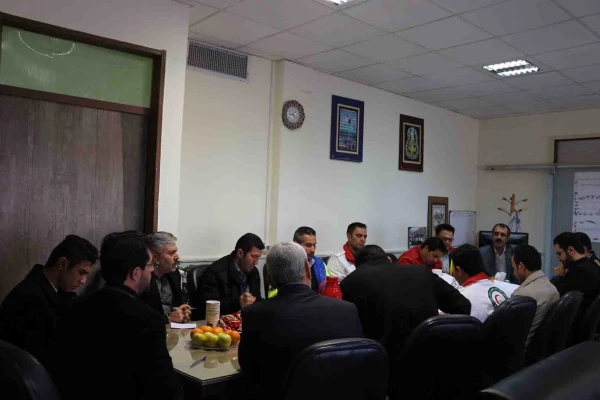 برگزاری نشست مانور امداد و نجات در مدیریت امور پردیس های دانشگاه فرهنگیان خراسان شمالی 5