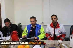 برگزاری نشست مانور امداد و نجات در مدیریت امور پردیس های دانشگاه فرهنگیان خراسان شمالی 6