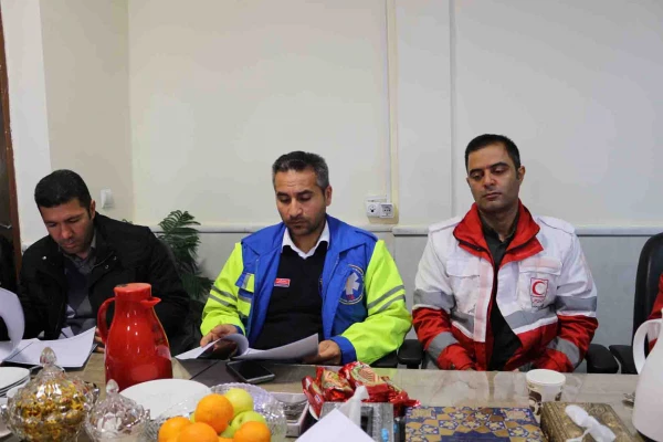 برگزاری نشست مانور امداد و نجات در مدیریت امور پردیس های دانشگاه فرهنگیان خراسان شمالی 6