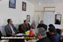 نشست ماهانه شورای مدیریت، نظارت و ارزیابی و توسعه منابع پردیس های دانشگاه فرهنگیان خراسان شمالی 5