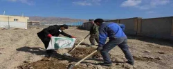 کاشت بیش از 150 اصل نهال درختان مثمر در پردیس های دانشگاه فرهنگیان خراسان شمالی  6