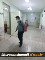 ضدغفونی فضاهای اداری، آموزشی و سراهای دانشجویی پردیس های دانشگاه فرهنگیان خراسان شمالی 5