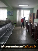 ضدغفونی فضاهای اداری، آموزشی و سراهای دانشجویی پردیس های دانشگاه فرهنگیان خراسان شمالی 7