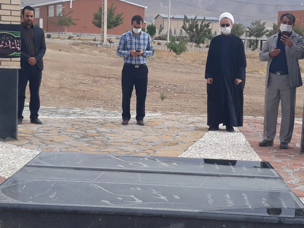 تجدید میثاق دانشگاهیان دانشگاه فزهنگیان خراسان شمالی با شهدای دفاع مقدس 5