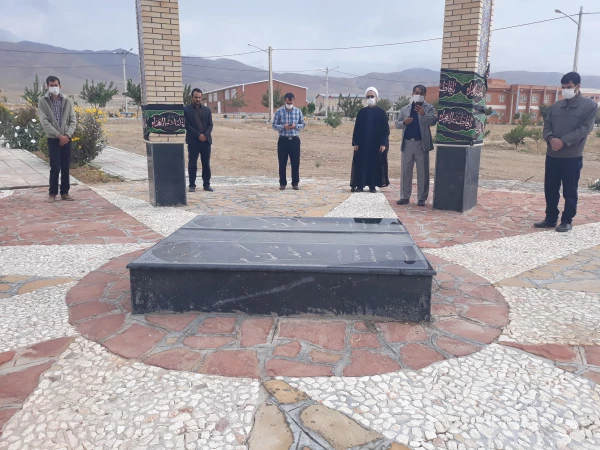 تجدید میثاق دانشگاهیان دانشگاه فزهنگیان خراسان شمالی با شهدای دفاع مقدس 6