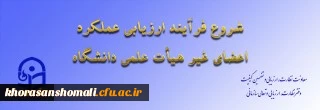 از سوی معاونت نظارت، ارزیابی و تضمین کیفیت اعلام شد:

ابلاغ بخشنامه ارزیابی عملکرد سالانه اعضای غیر هیأت علمی دانشگاه فرهنگیان
