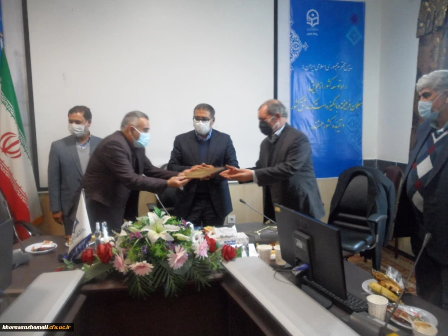 مراسم تودیع و معارفه سرپرست دانشگاه فرهنگیان خراسان شمالی 3