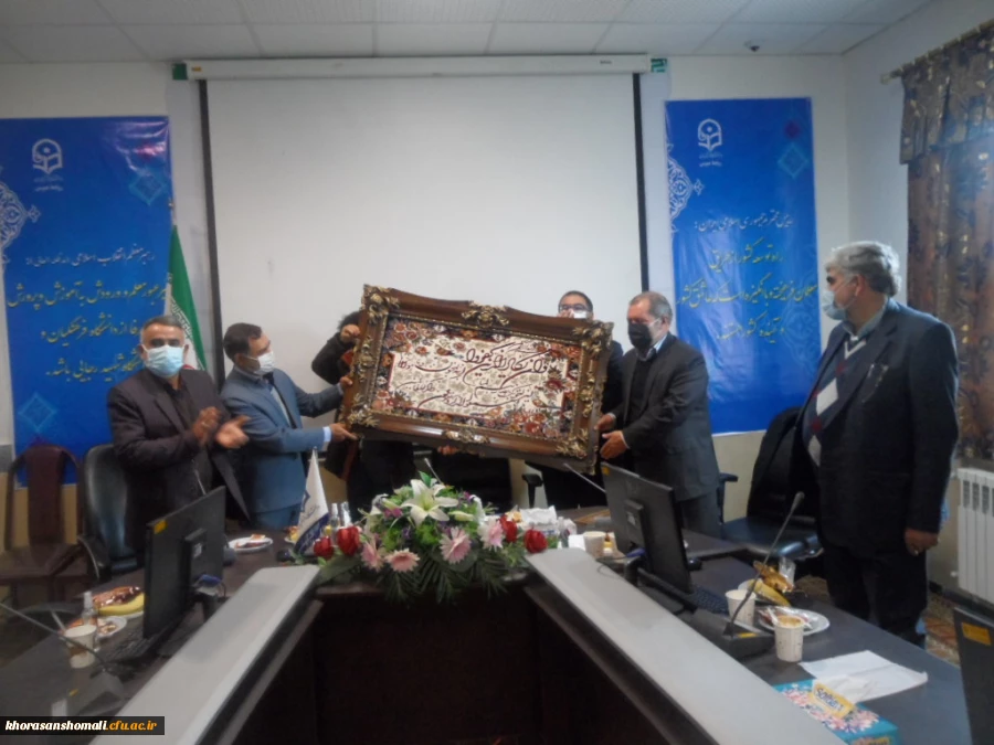 مراسم تودیع و معارفه سرپرست دانشگاه فرهنگیان خراسان شمالی 8