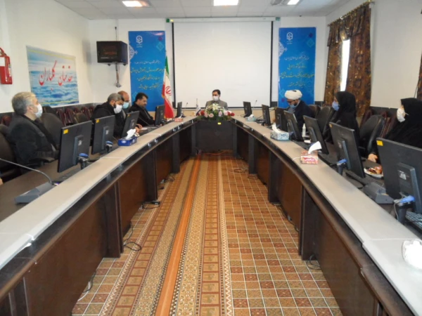 جلسه هم اندیشی مسئولین قرارگاه پیشرفت و آبادانی سپاه حضرت جواد الائمه (ع) خراسان شمالی و دانشگاه فرهنگیان استان  2