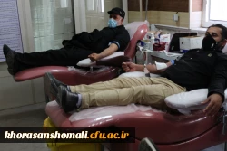 اهدای خون توسط کارکنان دانشگاه فرهنگیان  3
