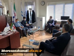 حضور سرپرست محترم استان خراسان شمالی و هیات همراه در ستاد مرکزی بنیاد 3