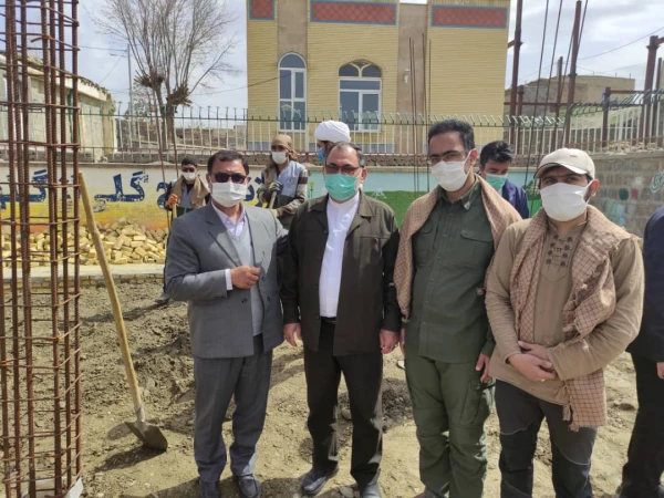 بازدید میدانی دکتر نظری  از گروههای جهادی دانشجویان و سایر افراد شرکت کننده در اردوی جهادی؛ روز شنبه هفتم فروردین ماه ۱۴۰۰ 2