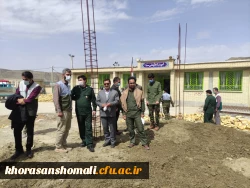 بازدید میدانی دکتر نظری  از گروههای جهادی دانشجویان و سایر افراد شرکت کننده در اردوی جهادی؛ روز شنبه هفتم فروردین ماه ۱۴۰۰ 8