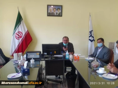 بازدید نماینده مجلس شورای اسلامی جناب آقای دکترسید محمد پاکمهر از دانشگاه فرهنگیان خراسان شمالی