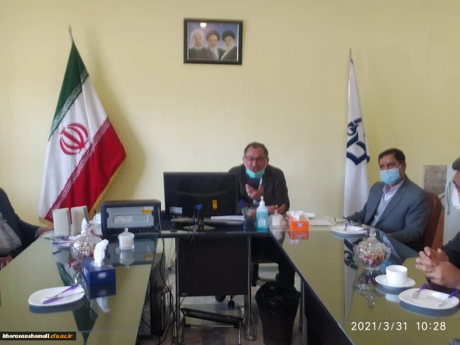 بازدید نماینده مجلس شورای اسلامی جناب آقای دکترسید محمد پاکمهر از دانشگاه فرهنگیان خراسان شمالی 2