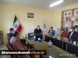 بازدید نماینده مجلس شورای اسلامی جناب آقای دکترسید محمد پاکمهر از دانشگاه فرهنگیان خراسان شمالی 7