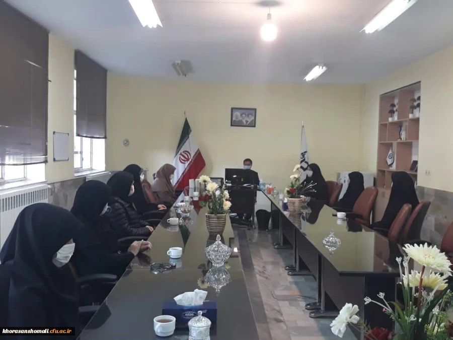 دیدار نوروزی  رییس دانشگاه فرهنگیان با همکاران پردیس ها  2