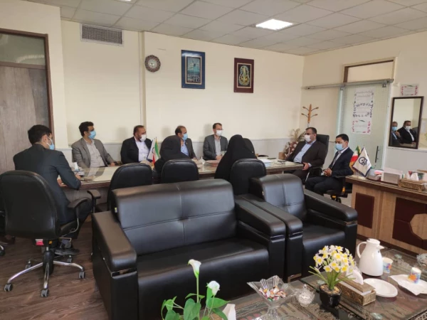 بازدید معاون عمرانی استاندار خراسان شمالی از پردیس امام باقر علیه السلام (برای کمک به تکمیل پروژه های نا تمام پردیس) 2