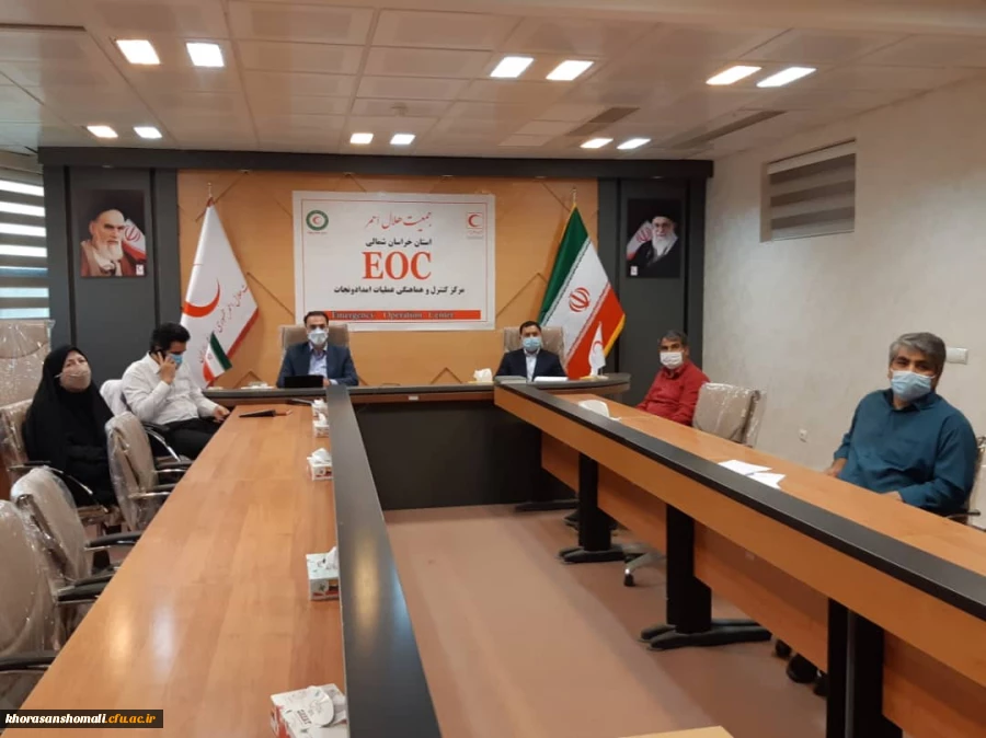 جلسه مشترک مدیران محترم استانی دانشگاه فرهنگیان با مدیران سازمان جمعیت هلال احمر 4