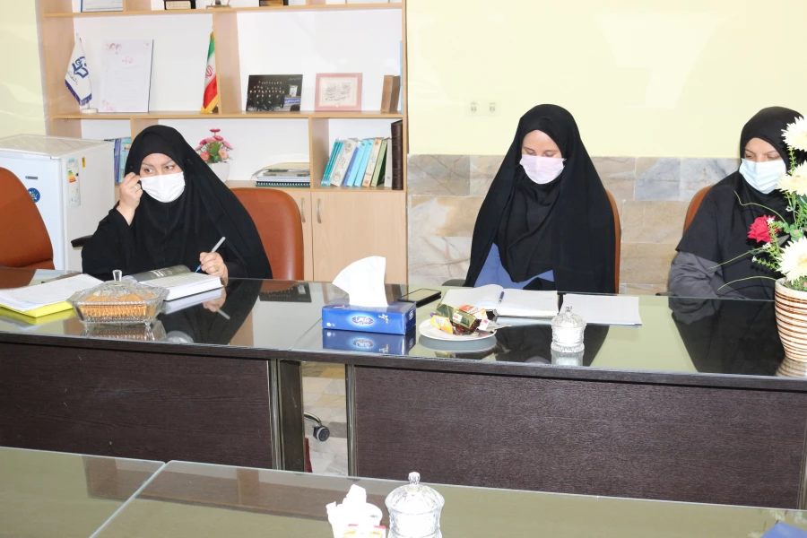 جلسه اداری پردیس امام جعفر صادق (ع) واحد خوهران  2