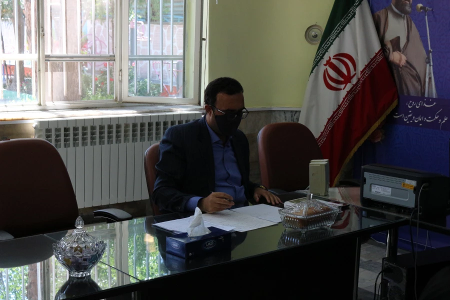 جلسه اداری پردیس امام جعفر صادق (ع) واحد خوهران  2