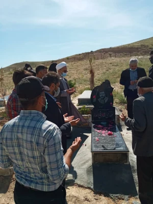 دیدار با خانواده مرحوم دانشجو معلم  (کمک سرپرست ) مهدی قدرتی در هفته سرای دانشجویی  2
