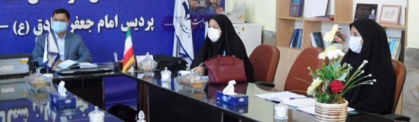 جلسه شورای آموزشی با حضور سرپرست محترم امور پردیس های دانشگاه فرهنگیان خراسان شمالی 2