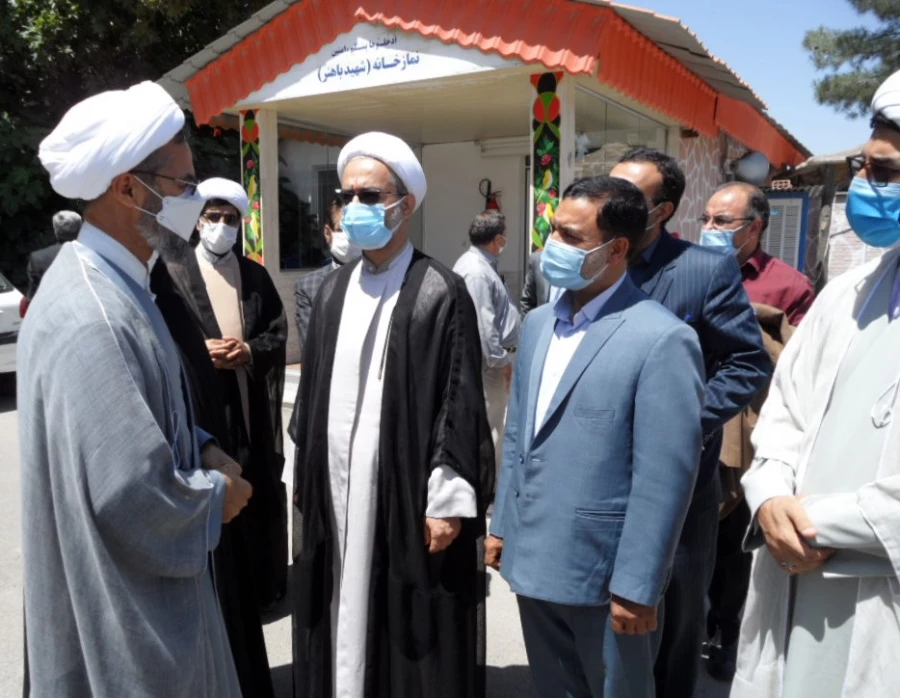 بازدید امام جمعه  استان خراسان شمالی از سراهای دانشجویی(خوابگاه های) پردیس خواهران دانشگاه فرهنگیان استان 2