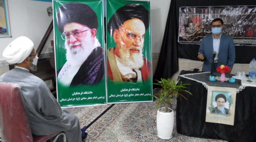 بازدید امام جمعه  استان خراسان شمالی از سراهای دانشجویی(خوابگاه های) پردیس خواهران دانشگاه فرهنگیان استان 2