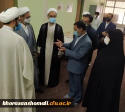بازدید امام جمعه  استان خراسان شمالی از سراهای دانشجویی(خوابگاه های) پردیس خواهران دانشگاه فرهنگیان استان 2
