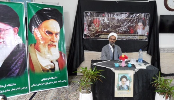 بازدید امام جمعه  استان خراسان شمالی از سراهای دانشجویی(خوابگاه های) پردیس خواهران دانشگاه فرهنگیان استان 2