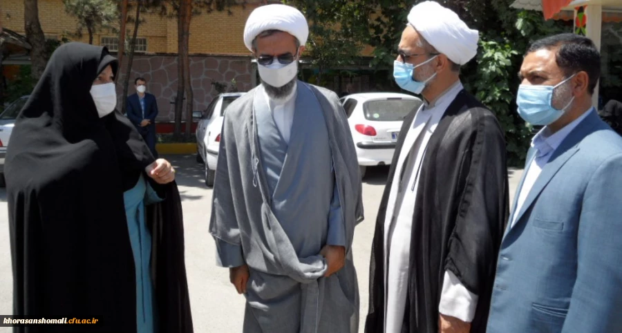 دیدار مدیران دانشگاه فرهنگیان خراسان شمالی با امام جمعه محترم بجنورد و نماینده محترم ولی فقیه در خراسان شمالی 4