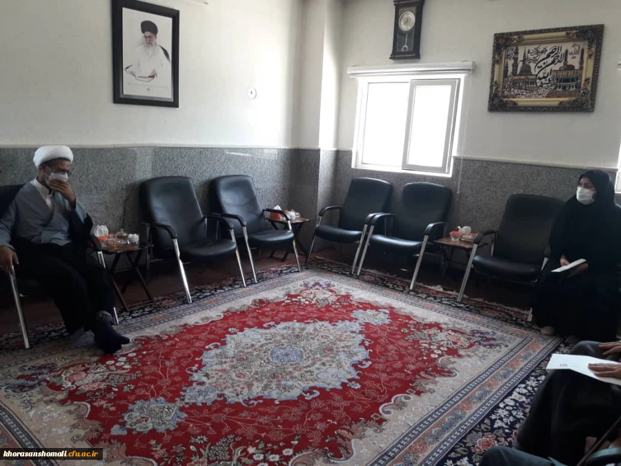 دیدار مدیران دانشگاه فرهنگیان خراسان شمالی با امام جمعه محترم بجنورد و نماینده محترم ولی فقیه در خراسان شمالی 6