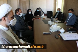 دیدار دکتر محمد علی نظری با ریاست اداره اوقاف استان  5