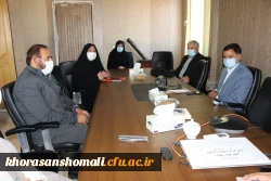 دیدار دکتر محمد علی نظری با ریاست اداره اوقاف استان  4