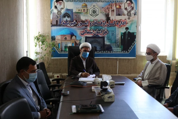 دیدار دکتر محمد علی نظری با ریاست اداره اوقاف استان  6