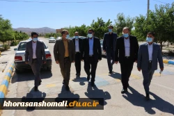 بازدید  معاونت دانشجویی دانشگاه فرهنگیان جناب آقای دکتر پرویز انصاری و دکتر ابوالفضل دلقندی از پردیس  امام محمد باقر (ع)  2