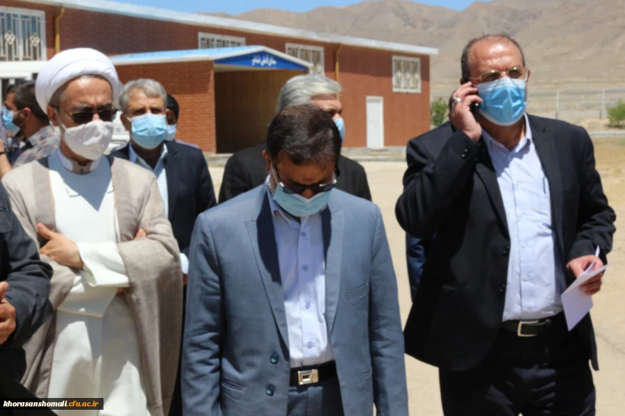 بازدید  معاونت دانشجویی دانشگاه فرهنگیان جناب آقای دکتر پرویز انصاری و دکتر ابوالفضل دلقندی از پردیس  امام محمد باقر (ع)  2