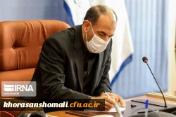 دیدار دکتر محمد علی نظری ریاست دانشگاه فرهنگیان با استاندار استان خراسان شمالی جناب آقای دکتر شجاعی  3