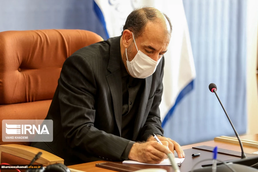 دیدار دکتر محمد علی نظری ریاست دانشگاه فرهنگیان با استاندار استان خراسان شمالی جناب آقای دکتر شجاعی  3