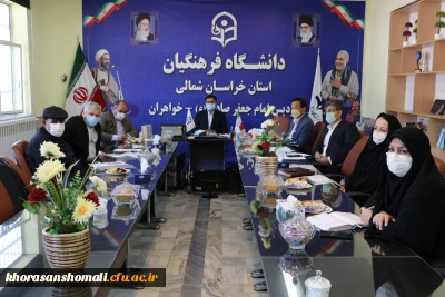 بازدید معاونت دانشجویی دانشگاه فرهنگیان جناب آقای دکتر پرویز انصاری و دکتر دلقندی از  پردیس امام جعفر صادق (ع) واحد خوهران