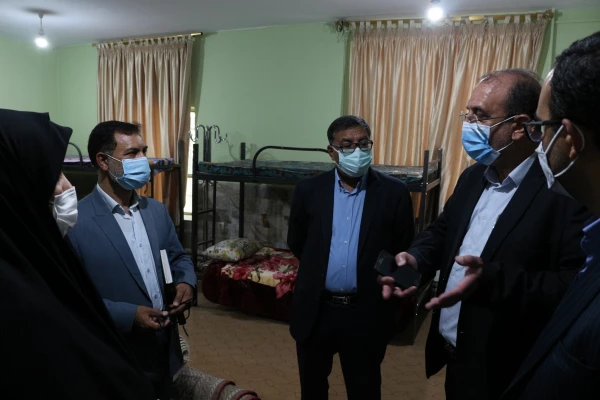 بازدید معاونت دانشجویی دانشگاه فرهنگیان جناب آقای دکتر پرویز انصاری و دکتر ابوالفضل دلقندی از  پردیس امام جعفر صادق (ع) واحد خوهران 2