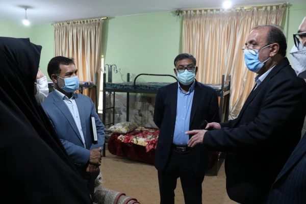 بازدید معاونت دانشجویی دانشگاه فرهنگیان جناب آقای دکتر پرویز انصاری و دکتر ابوالفضل دلقندی از  پردیس امام جعفر صادق (ع) واحد خوهران 2