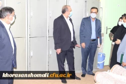 بازدید معاونت دانشجویی دانشگاه فرهنگیان جناب آقای دکتر پرویز انصاری و دکتر ابوالفضل دلقندی از  پردیس امام جعفر صادق (ع) واحد خوهران 2