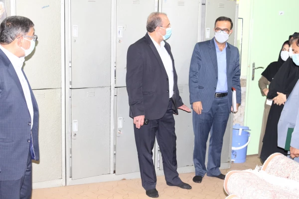 بازدید معاونت دانشجویی دانشگاه فرهنگیان جناب آقای دکتر پرویز انصاری و دکتر ابوالفضل دلقندی از  پردیس امام جعفر صادق (ع) واحد خوهران 2