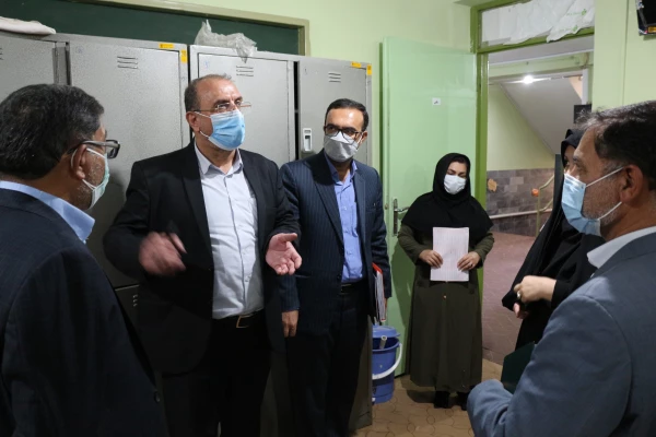 بازدید معاونت دانشجویی دانشگاه فرهنگیان جناب آقای دکتر پرویز انصاری و دکتر ابوالفضل دلقندی از  پردیس امام جعفر صادق (ع) واحد خوهران 2