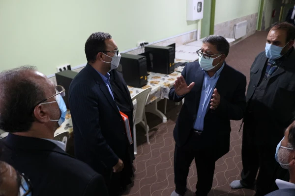 بازدید معاونت دانشجویی دانشگاه فرهنگیان جناب آقای دکتر پرویز انصاری و دکتر ابوالفضل دلقندی از  پردیس امام جعفر صادق (ع) واحد خوهران 2