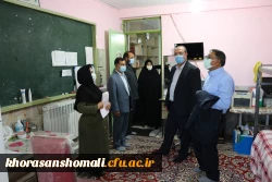 بازدید معاونت دانشجویی دانشگاه فرهنگیان جناب آقای دکتر پرویز انصاری و دکتر ابوالفضل دلقندی از  پردیس امام جعفر صادق (ع) واحد خوهران 2